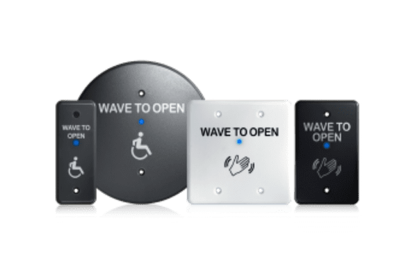 MS31 Microwave touchless actuator with adjustable range and relay hold time