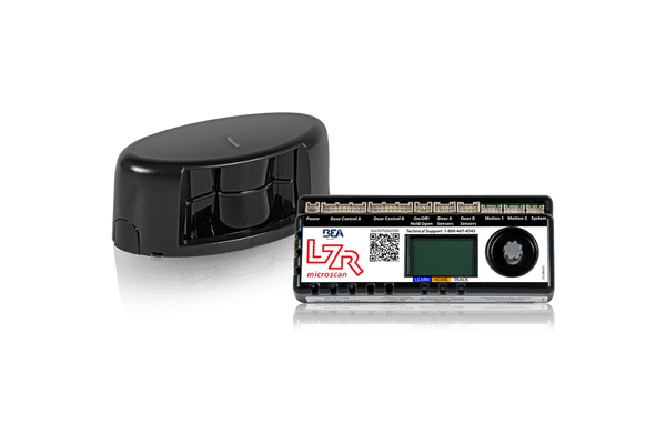 LZR-MICROSCAN T Stand-alone, door-mounted, swing door safety system